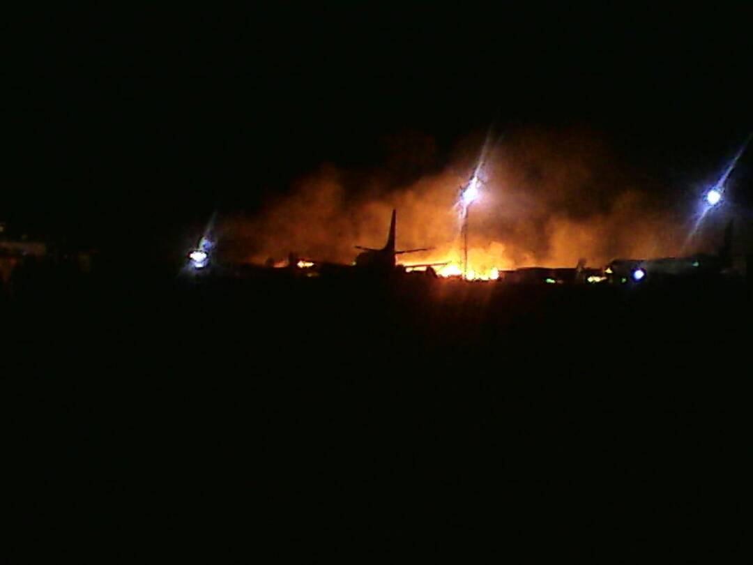 Reportan incendio en aeropuerto Arturo Michelena de Valencia (Video)
