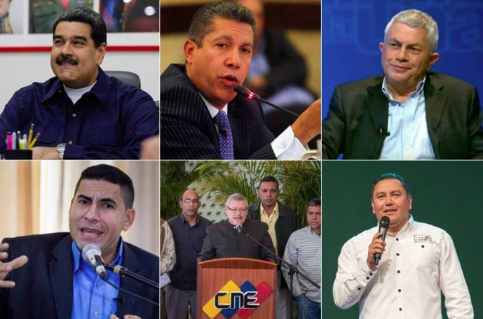 CNE cierra postulaciones: Cinco candidatos se enfrentan por la presidencia de Venezuela