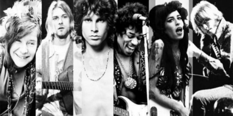 El sombrío «Club de los 27» la maldición para las estrellas del rock