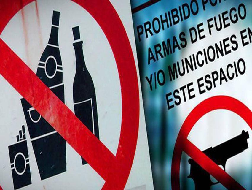 Ley seca por operativo electoral comienza el  viernes #18May