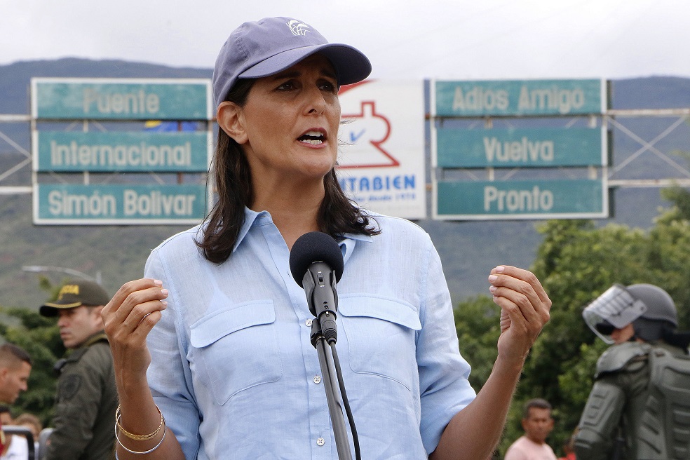 Embajadora de EE.UU «El mundo debe darse cuenta de que hay un dictador en Venezuela»
