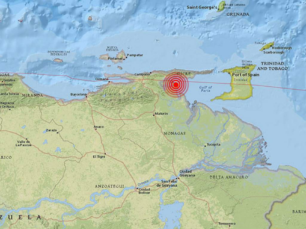 Funvisis: Se registran réplicas de sismo en el Estado Sucre