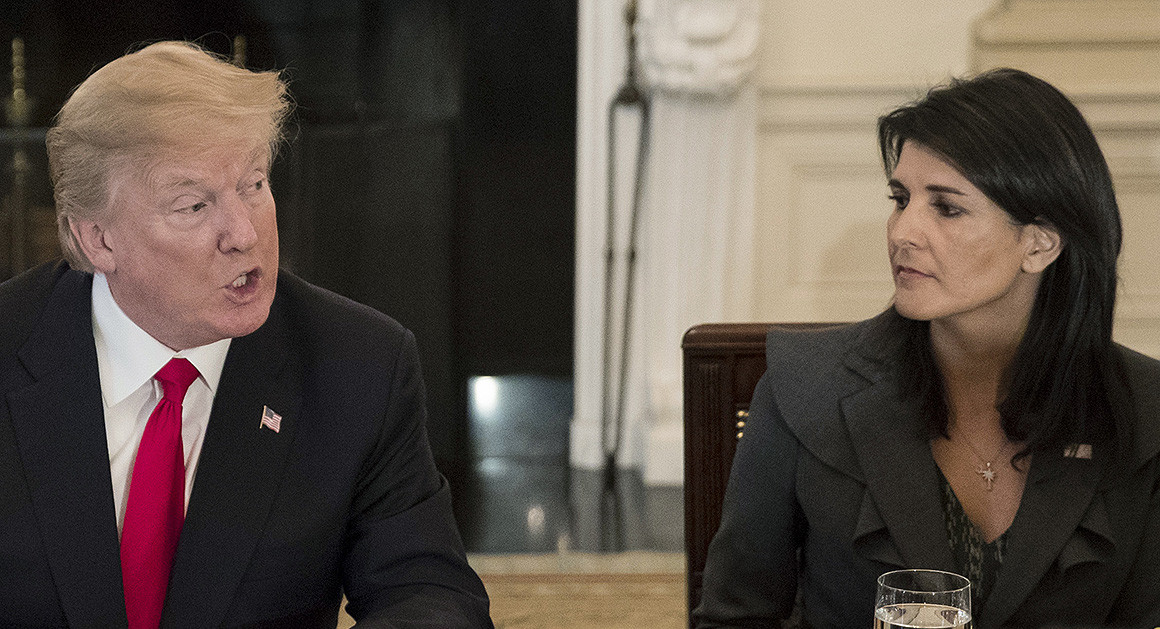 Donald Trump ya tendría el posible reemplazo de Nikki Haley
