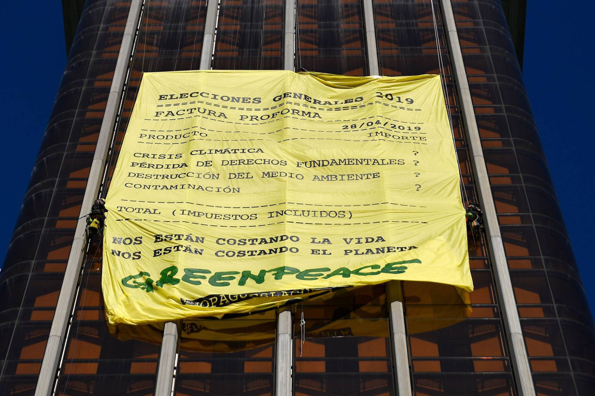 Greenpeace lanza campaña para que políticos no olviden el medio ambiente