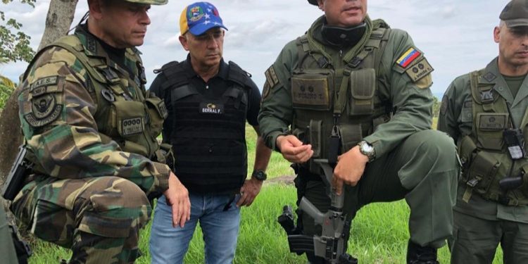 Militarizada frontera venezolana