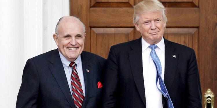 Giuliani en apuros por culpa de Trump