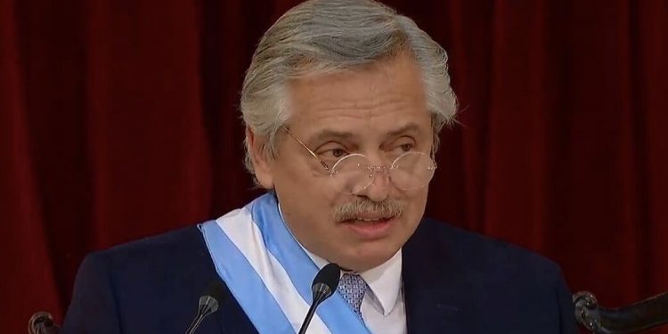 Presidente Alberto Fernández: «Vengo a convocar a la unidad de toda la Argentina»
