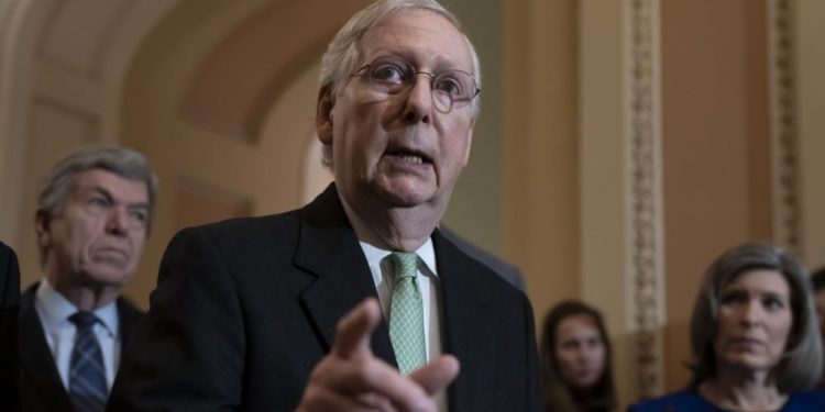 McConnell: Senado establecerá reglas en juicio político a Trump sin ayuda de demócratas