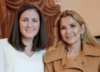 Activista cubana Rosa María Payá se reunió con presidenta interina de Bolivia