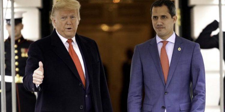 El presidente Donald Trump y su homólogo Juan Guaidó se reúnen en la Casa Blanca