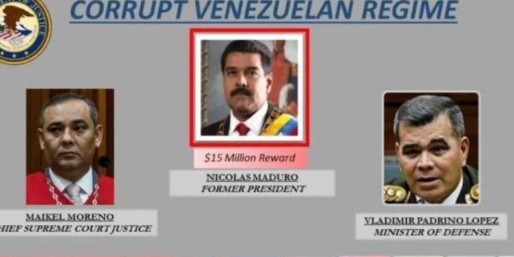 Monto de recompensa por la captura de Maduro y otros funcionarios podría subir la próxima semana