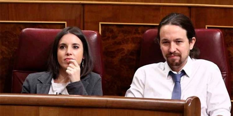 Esposa de Pablo Iglesias contagiada por Coronavirus, suspendida actividad parlamentaria en España