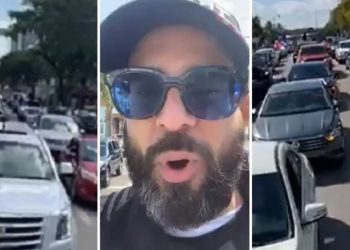 Exilio cubano exigió “Viva Cuba Libre” en protestas en Miami (Video)