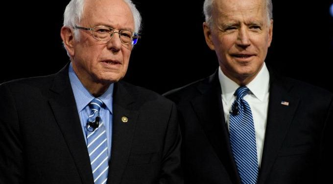 La guerra mediática de Trump: «Guao, el dormilón», le dice a Biden, y llama a Sanders «el loco»