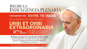 Millones de creyentes reciben Bendición Urbi et Orbi del Papa Francisco por la pandemia