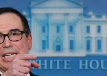 Recuperación de Estados Unidos será en cuestión de «meses, no de años», dice   secretario del Tesoro Mnuchin