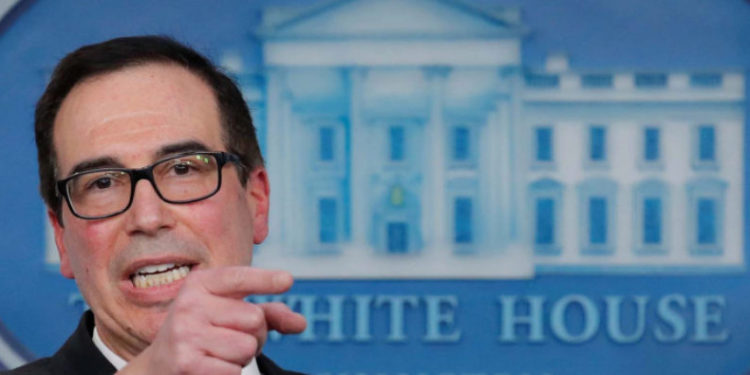 Recuperación de Estados Unidos será en cuestión de «meses, no de años», dice secretario del Tesoro Mnuchin