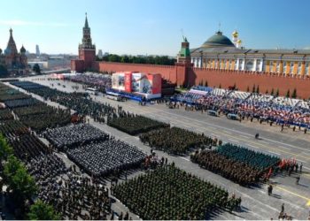 Putin celebró la Victoria sobre el nazismo en Moscú pese a la pandemia