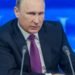 Putin tiene varios túneles de desinfección en su residencia en Rusia