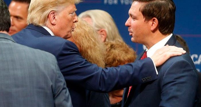 Trump expresó su apoyo a DeSantis a pesar del aumento de casos de coronavirus en Florida