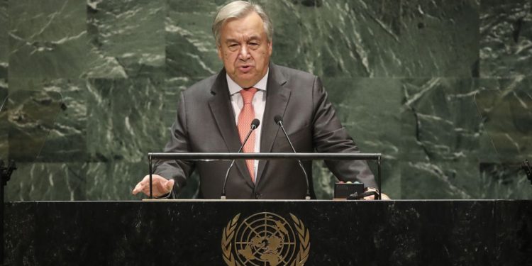 Guterres insta en la ONU al alto el fuego en el mundo