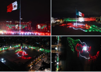 Atípica celebración por el Día de Independencia en México +Fotos y vídeo