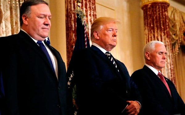 Pence y Pompeo dan negativo al COVID-19 tras contagio de Trump