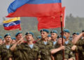 Los militares rusos en la Gran Sabana