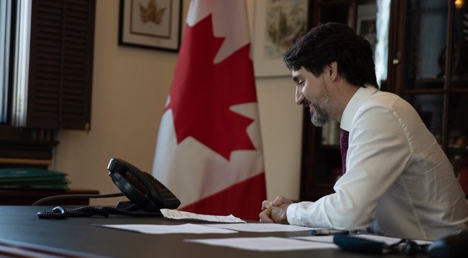 Primer líder que habla con Biden: Justin Trudeau de Canadá