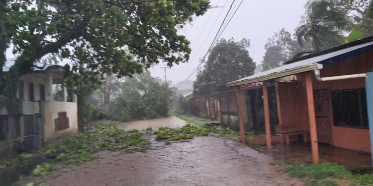 Video. Huracán Eta golpea a Nicaragua