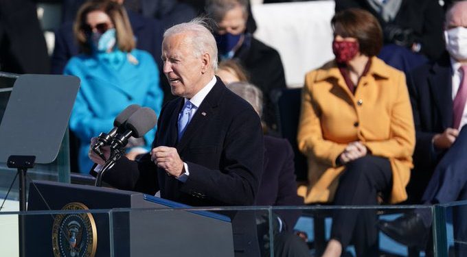 Biden en su toma de posesión: La democracia ha prevalecido