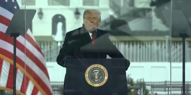 Trump en Washington DC: «Nunca nos rendiremos»
