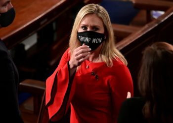 Escándalo en Washington por la representante republicana Marjorie Taylor Greene y su gusto por teorías conspirativas