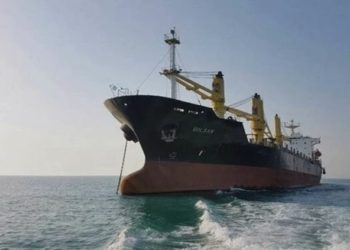 Buque iraní Golsan llegó a Venezuela con alimentos