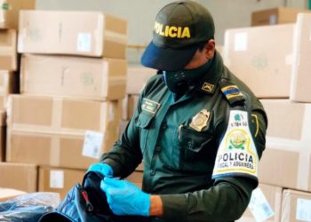 Policolombia  investiga destino de un cargamento de armas incautado