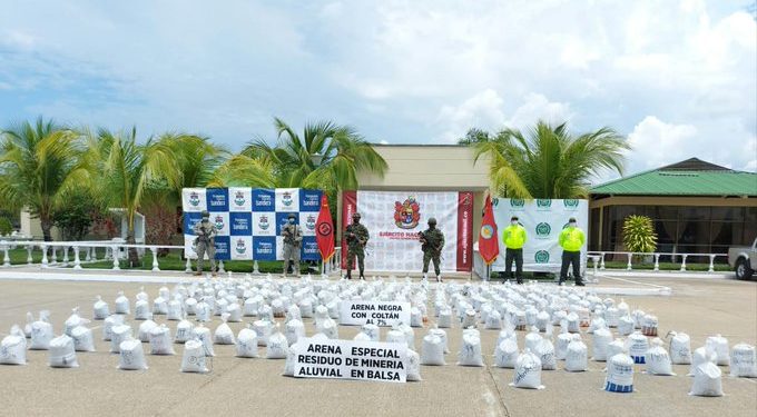 Ahora por el «Oro Azul»: En Colombia incautan toneladas de coltán a narcoterroristas chavistas