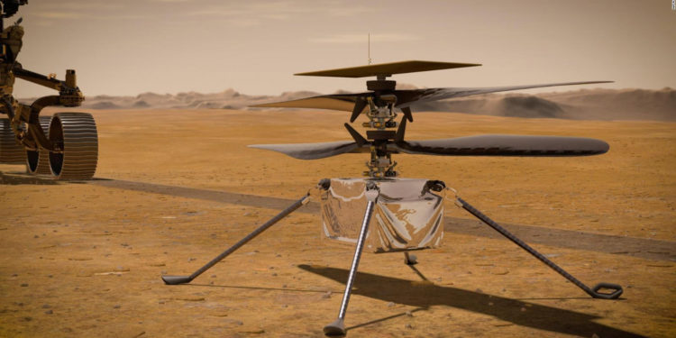 Un éxito el primer vuelo del Ingenuity en Marte