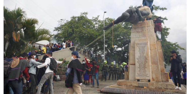 Manifestaciones en Colombia: las mismas de año pasado