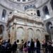 Una misa en el Santo Sepulcro de Jerusalem