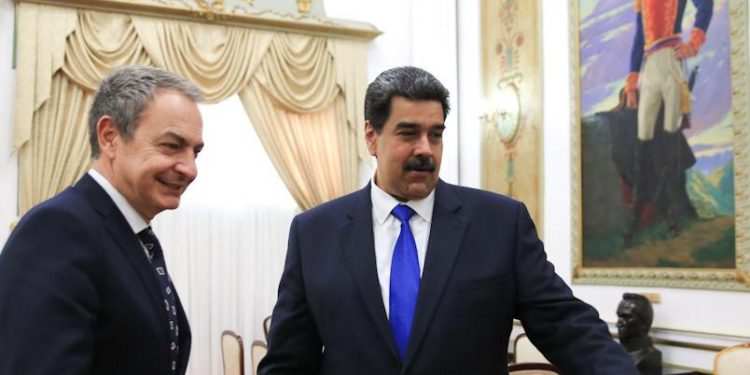 Zapatero volvió a Venezuela para facilitar el acercamiento de Maduro con Biden