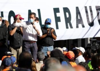 Juan Guaidó basa fuerza de su liderazgo en apoyo de EEUU