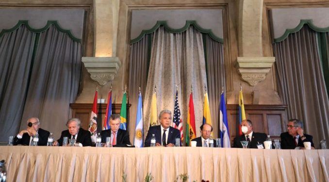 Lenín Moreno: «Maduro, saca tus sangrientas manos de Colombia»