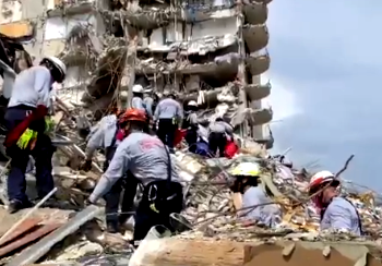 Sepa cómo ayuda la tecnología a los rescatistas del edificio derrumbado en Surfside