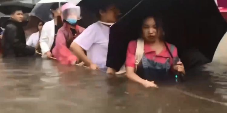 China innundaciones