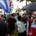 Poco poder de convocatoria tuvo Rudy Giuliani en Miami en protesta por Cuba