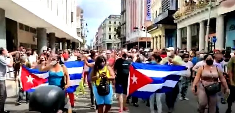 20 países se unen a EEUU para condenar a Cuba, la cual responde cortando internet