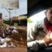 Miliciana chavista que comía de la basura desató su furia contra Maduro