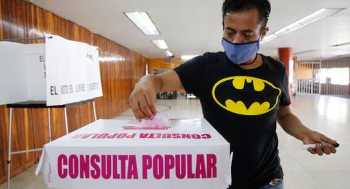Solo 8% participó en consulta popular para investigación de expresidentes en México y ganó el «Sí»
