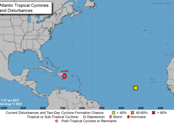 Tormenta tropical Fred se enrumba hacia la Florida