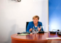No gustó a su partido que Angela Merkel felicitara al socialdemócrata Olaf Scholz